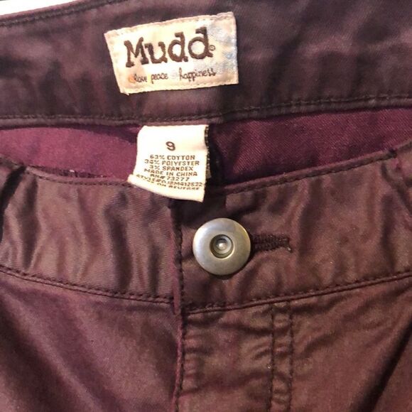 Mudd Coated Low Rise Skinny Stretch Jean size 9 - Picture 2 of 5